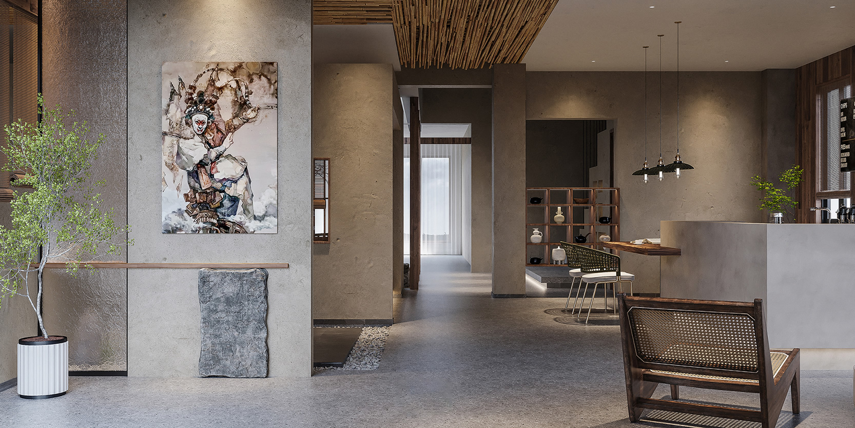 极简禅意民宿--生活美学空间(图2) 极简禅意民宿--生活美学空间(图2)