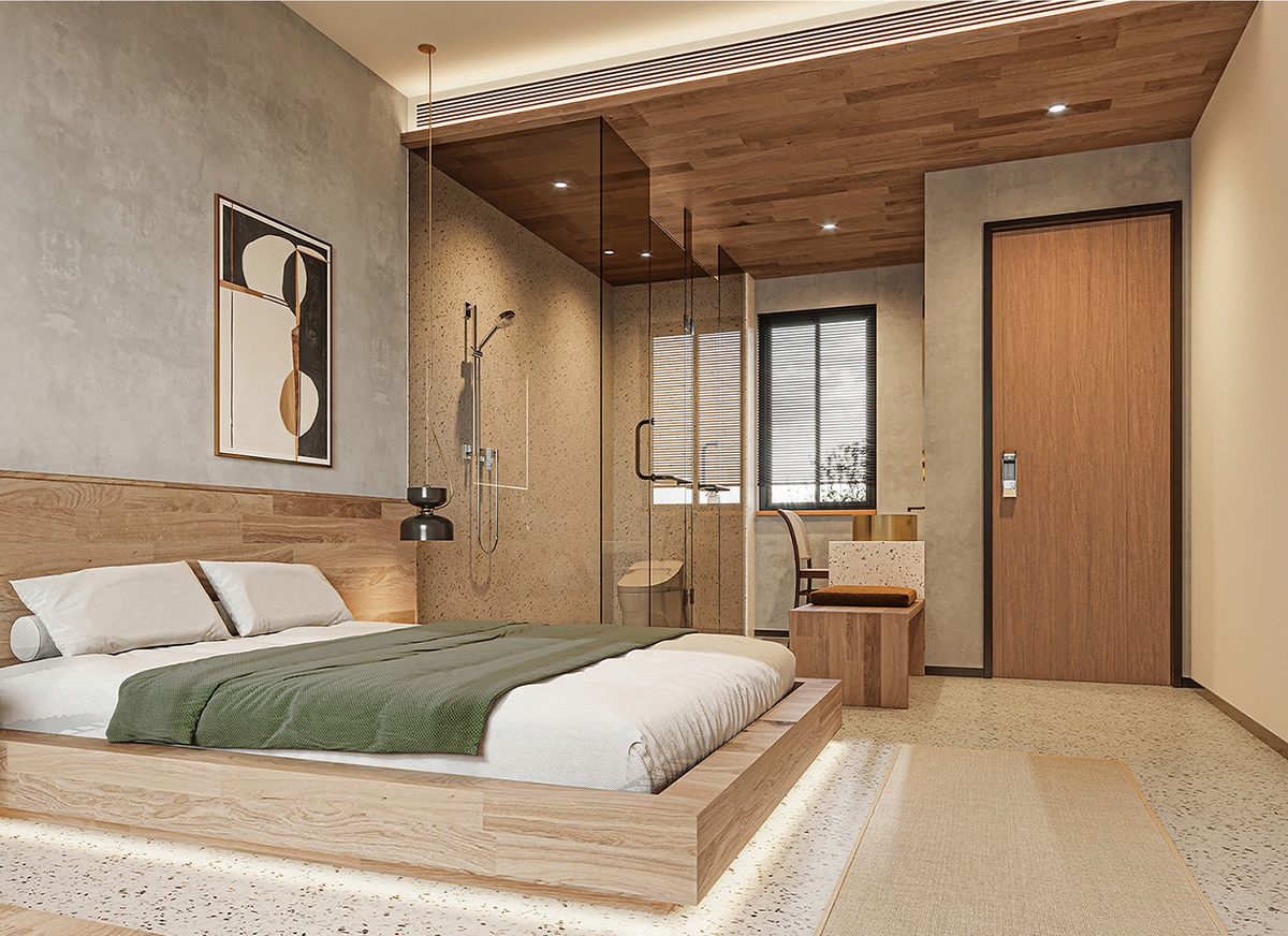 极简禅意民宿--生活美学空间(图4) 极简禅意民宿--生活美学空间(图4)