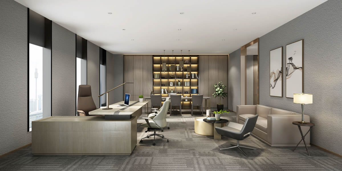 巢湖英和科技6000平方办公楼装修(图7)