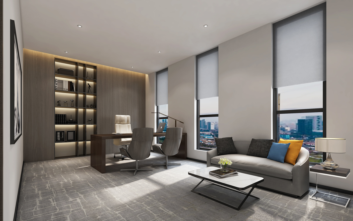 巢湖英和科技6000平方办公楼装修(图6)