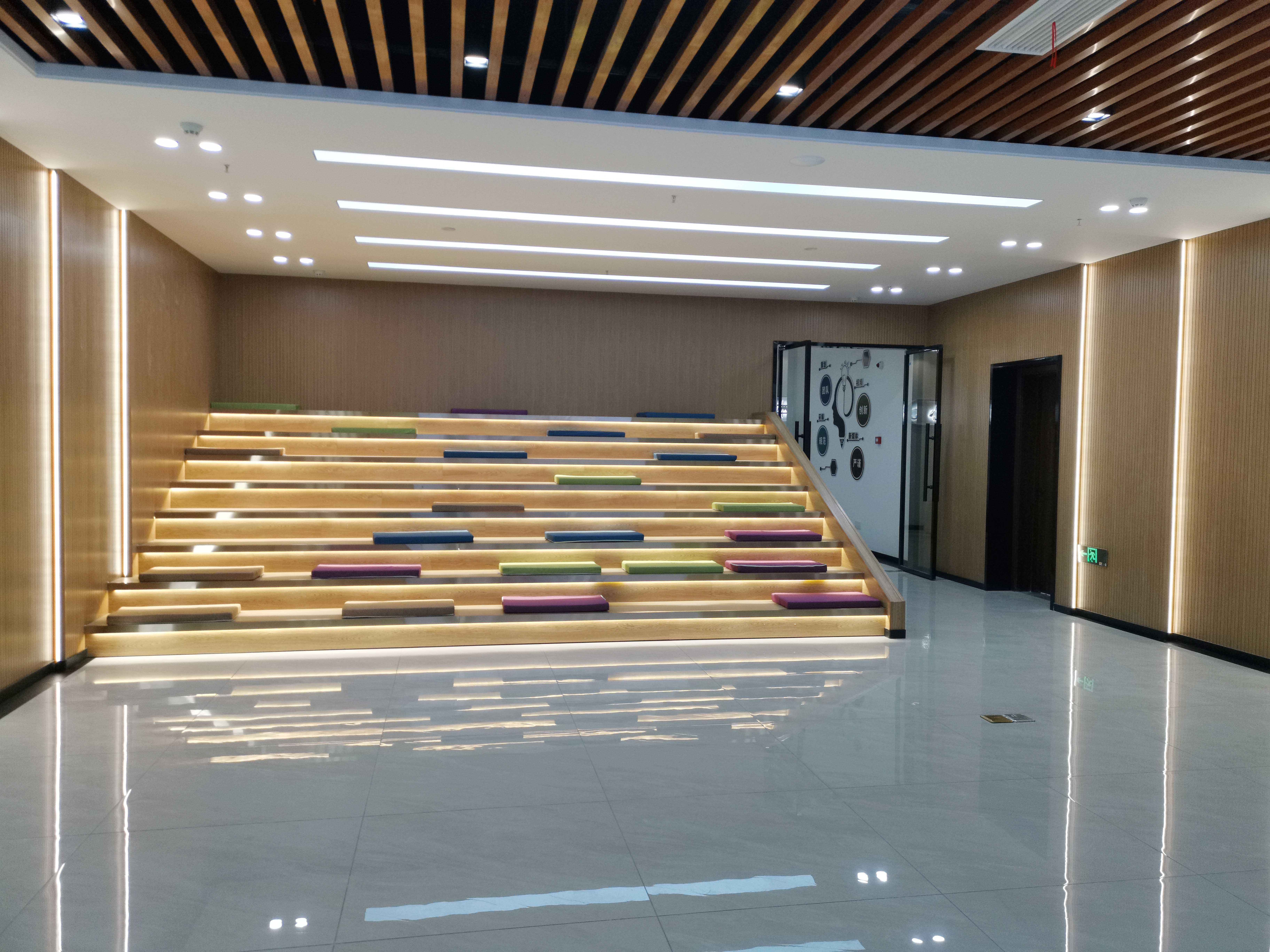 全椒国家电网500平方现代风展厅装修案例(图7)