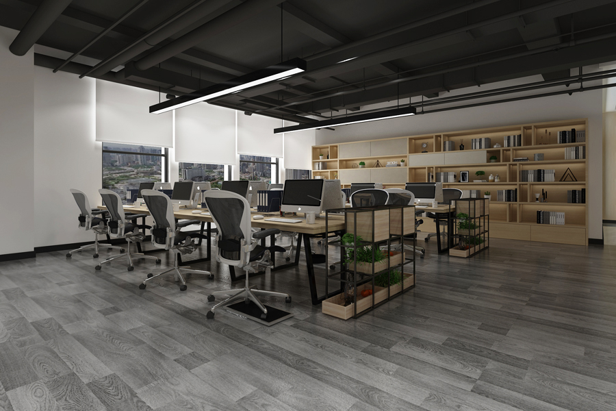 合肥600平半山装饰分公司工业风装修设计案例(图3) 合肥600平半山装饰分公司工业风装修设计案例(图3)