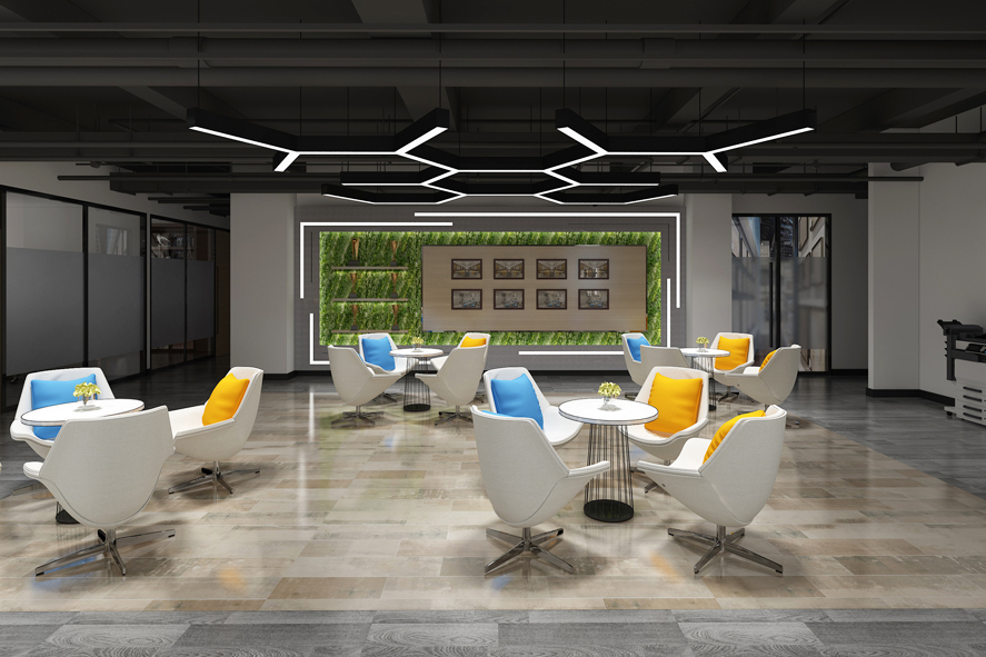 合肥600平半山装饰分公司工业风装修设计案例(图5) 合肥600平半山装饰分公司工业风装修设计案例(图5)