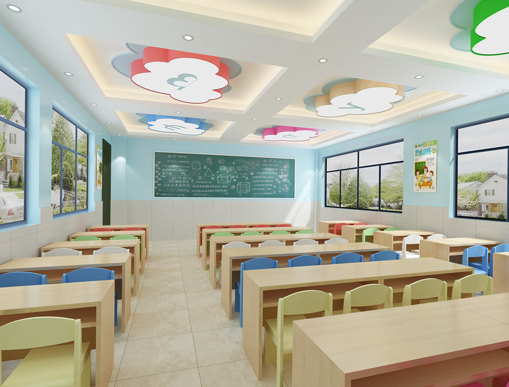 肥东2000平方幼儿园装修设计(图3) 肥东2000平方幼儿园装修设计(图3)