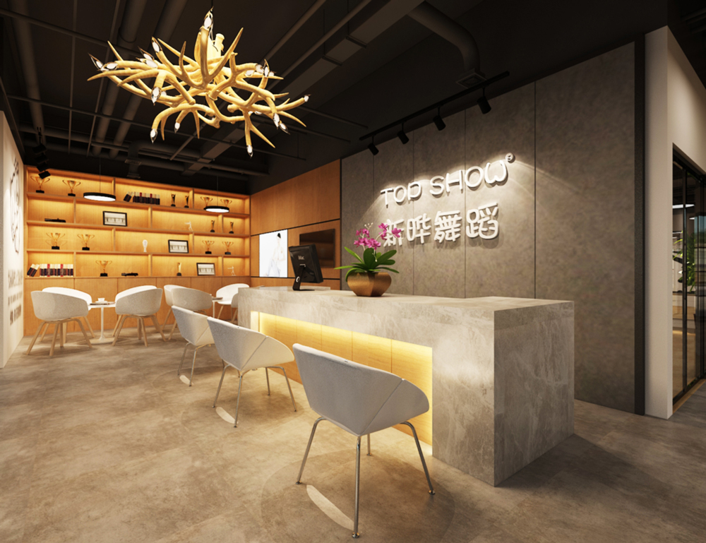 合肥新晔舞蹈-舞蹈工作室装修(图1)