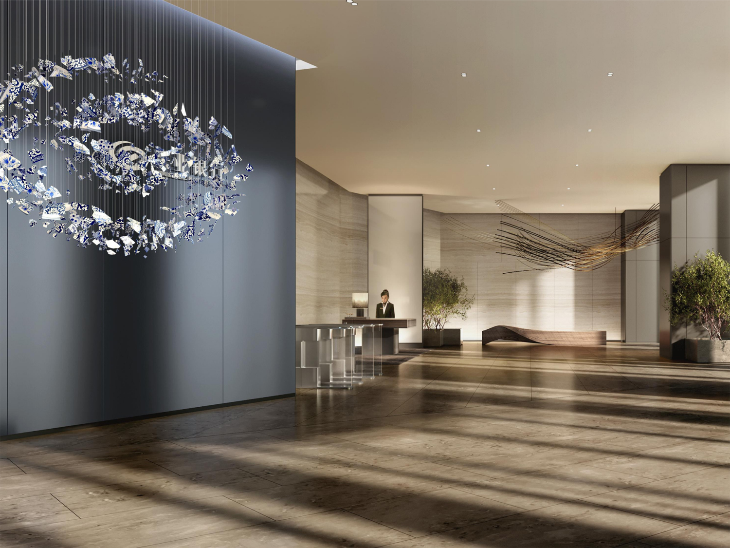 公司的“门面担当”——接待大厅应该如何设计(图1) 公司的“门面担当”——接待大厅应该如何设计(图1)