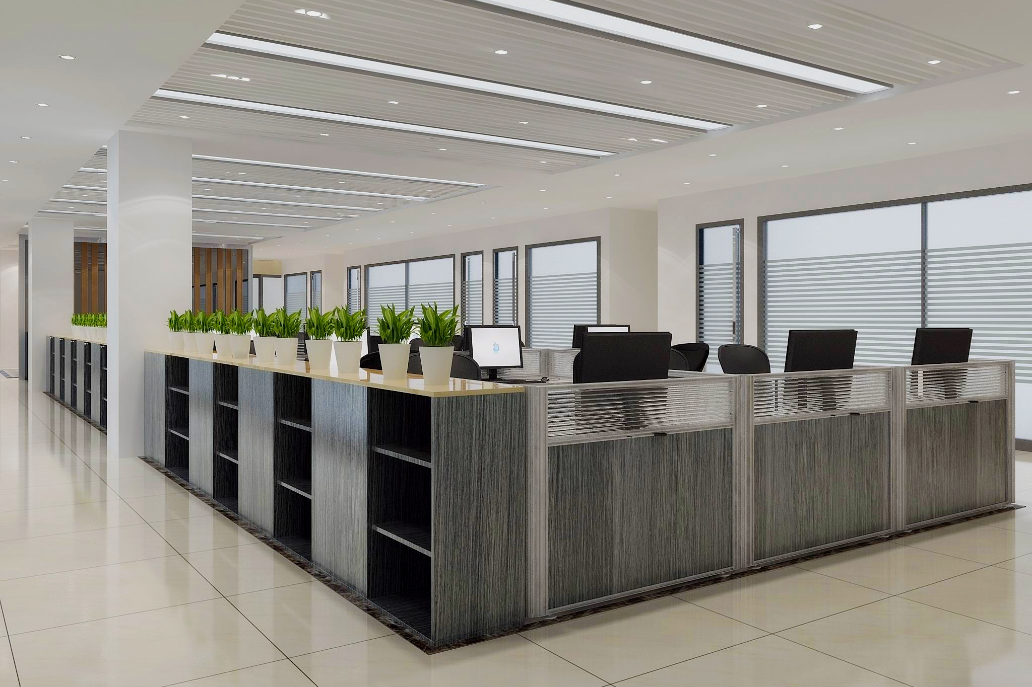 办公室装修--看半山装饰如何实现小空间大作用(图1)