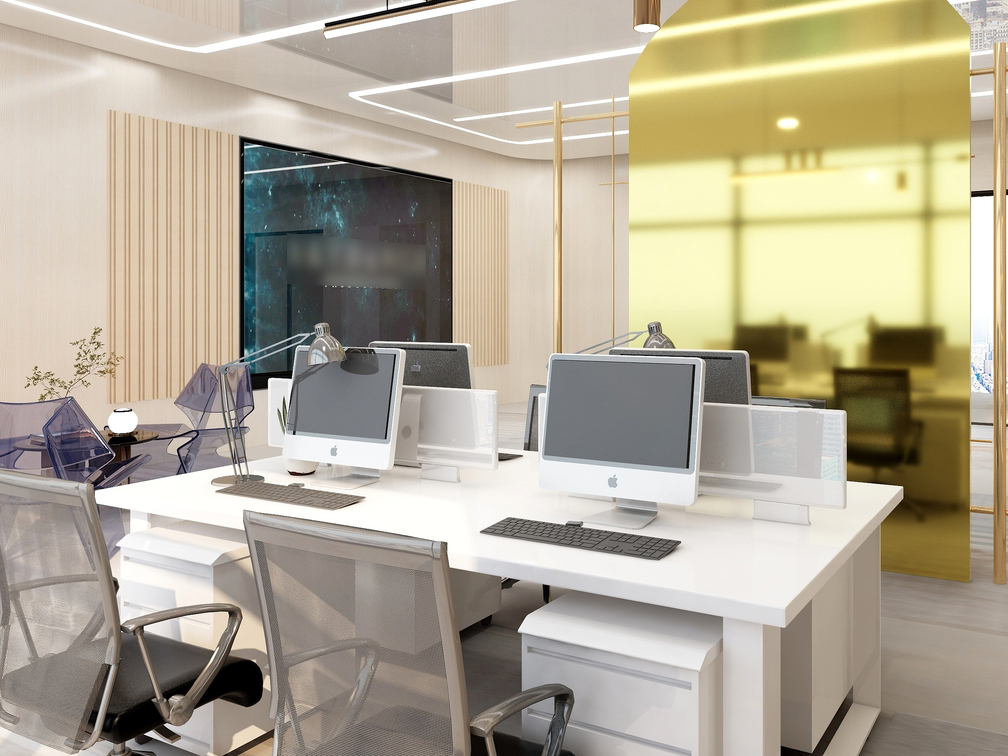 合肥400㎡简约直播间办公室装修案例解析(图3)