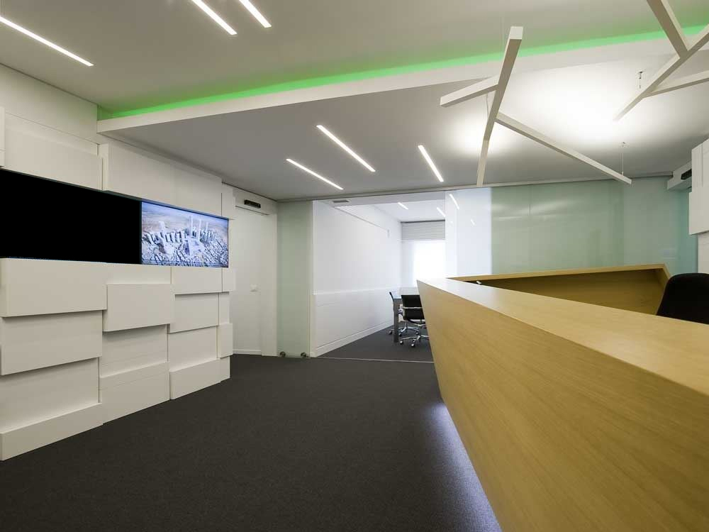 安庆1000平方现代简约办公室装修项目(图1) 安庆1000平方现代简约办公室装修项目(图1)