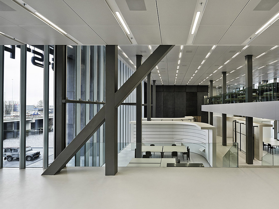 马鞍山2200平方简约办公室装修设计项目(图2) 马鞍山2200平方简约办公室装修设计项目(图2)