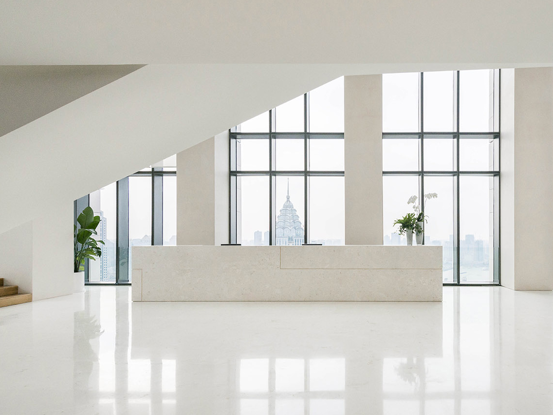 瑶海区1200平方现代简约风办公室装修设计项目(图1) 瑶海区1200平方现代简约风办公室装修设计项目(图1)