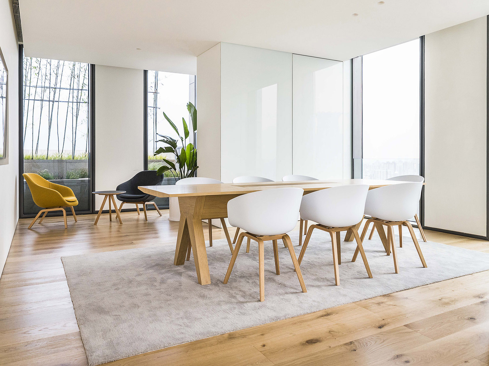 瑶海区1200平方现代简约风办公室装修设计项目(图3) 瑶海区1200平方现代简约风办公室装修设计项目(图3)