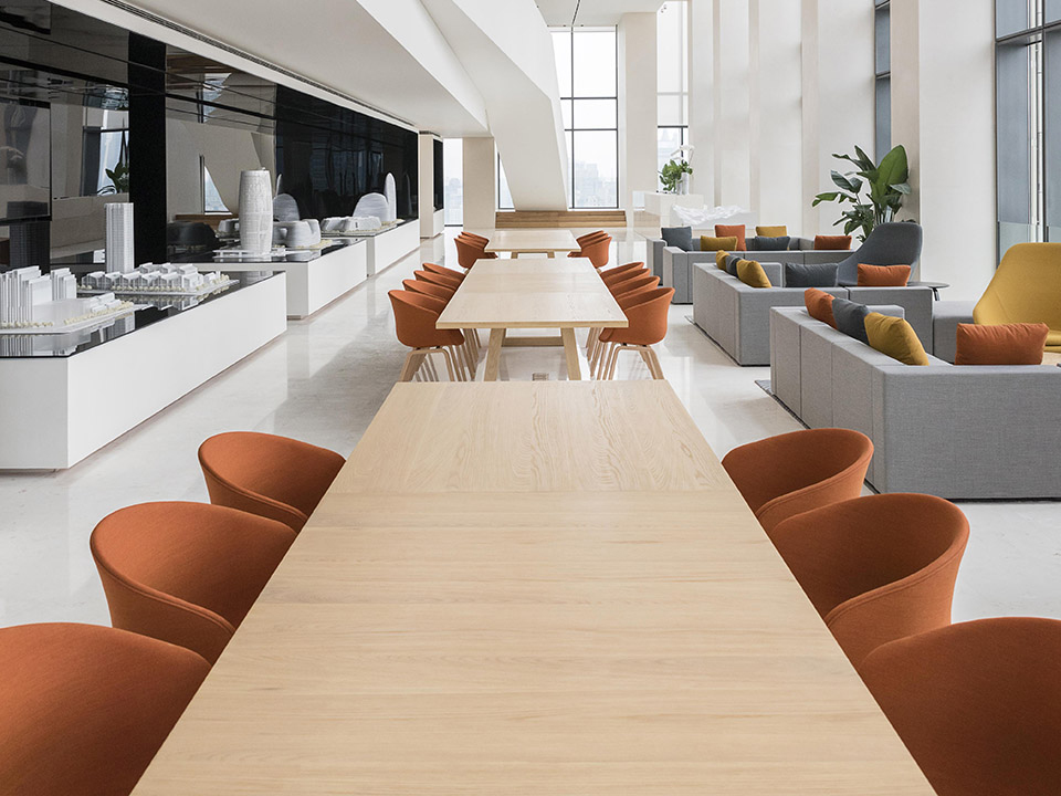 瑶海区1200平方现代简约风办公室装修设计项目(图4) 瑶海区1200平方现代简约风办公室装修设计项目(图4)