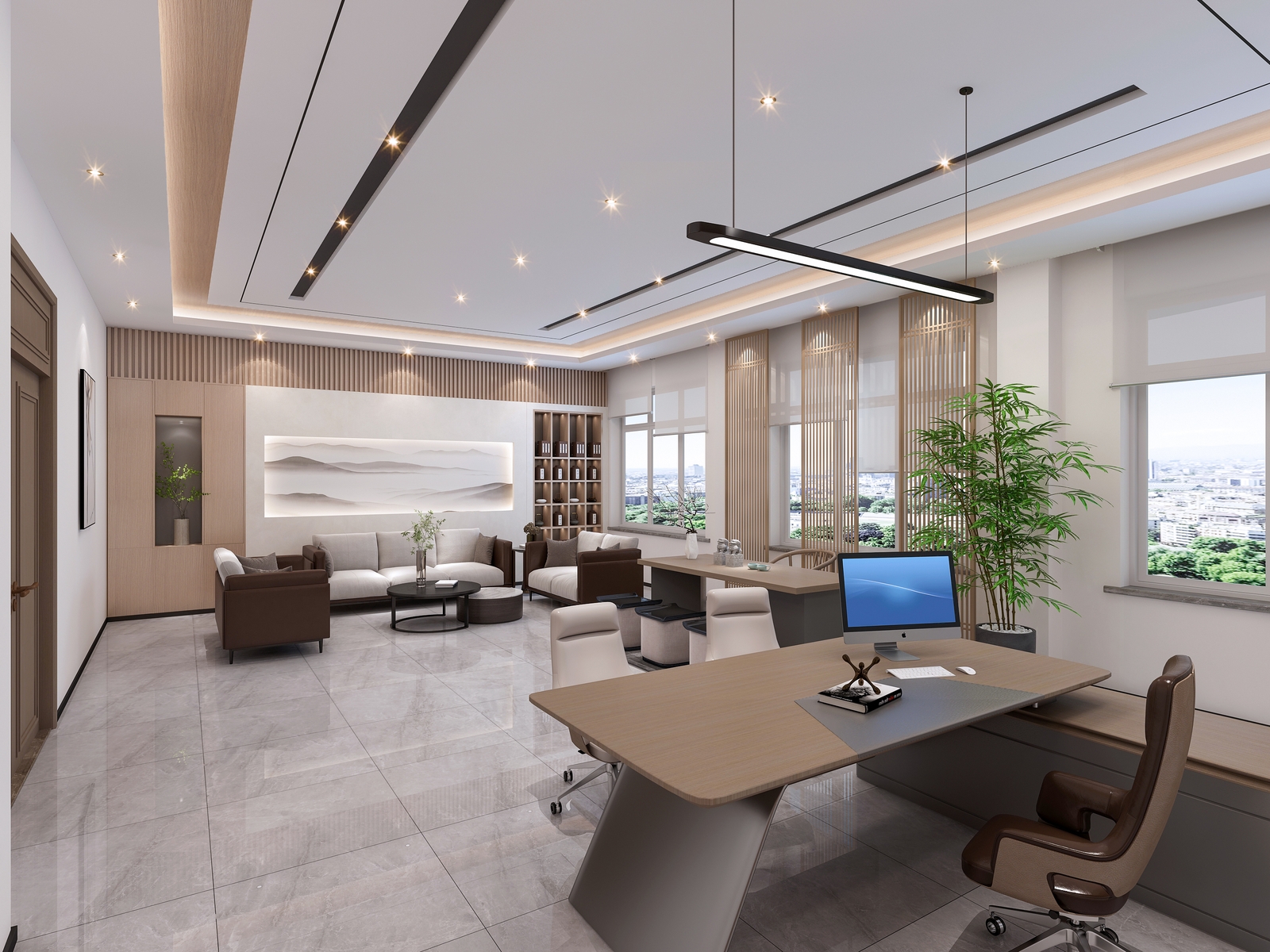 九大办公室装修风格(图2) 九大办公室装修风格(图2)