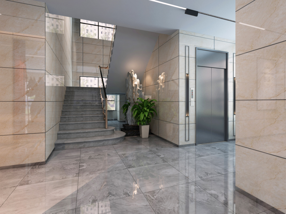 合肥办公楼装修设计公司案例｜华新智能停车5000㎡现代简约风格改造(图4)