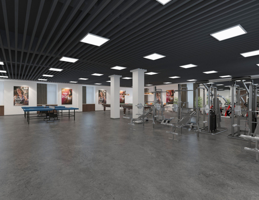 芜湖华威3000平方简约风办公楼装修(图8)