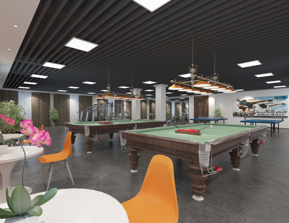 芜湖华威3000平方简约风办公楼装修(图7)