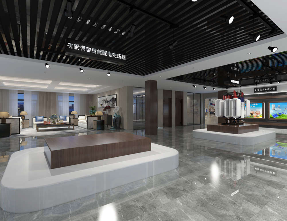 芜湖华威3000平方简约风办公楼装修(图3)