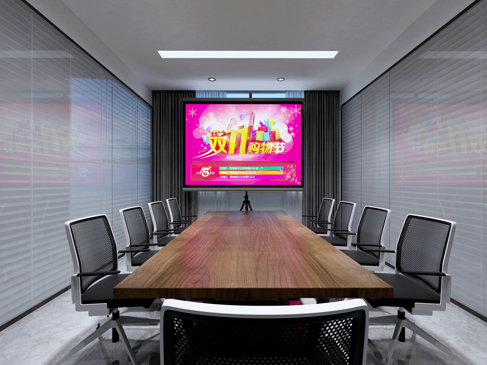 合肥简约风尚喜儿童用品有限公司1200平方办公室装修(图4)