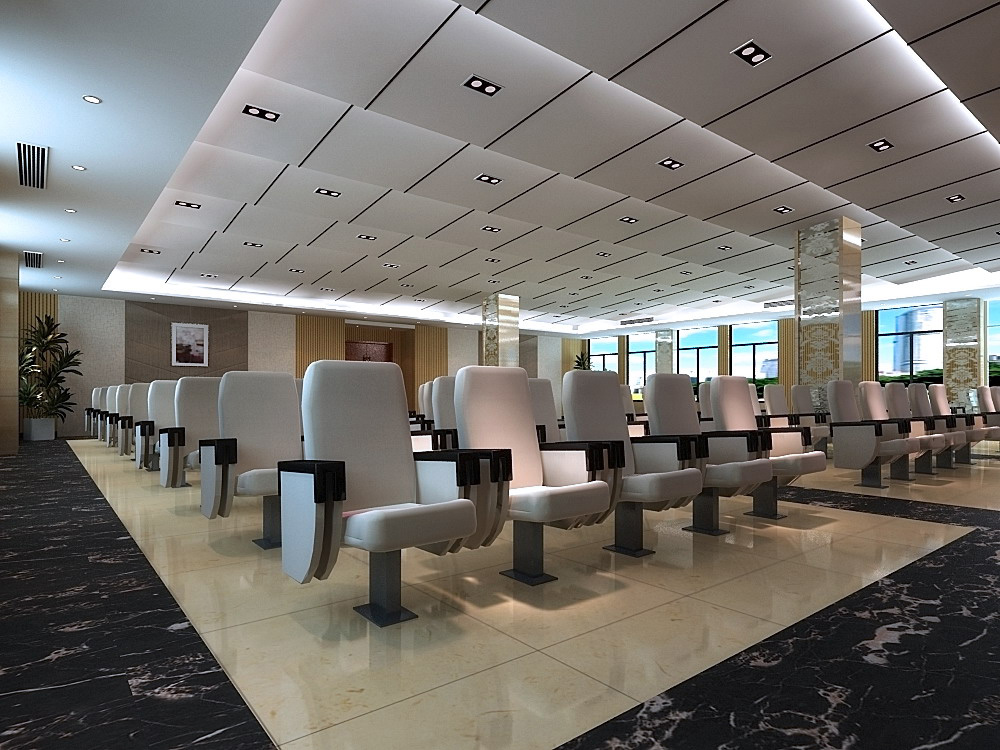 雷沃机械设备B区3000平方现代简约风办公楼装修(图4)