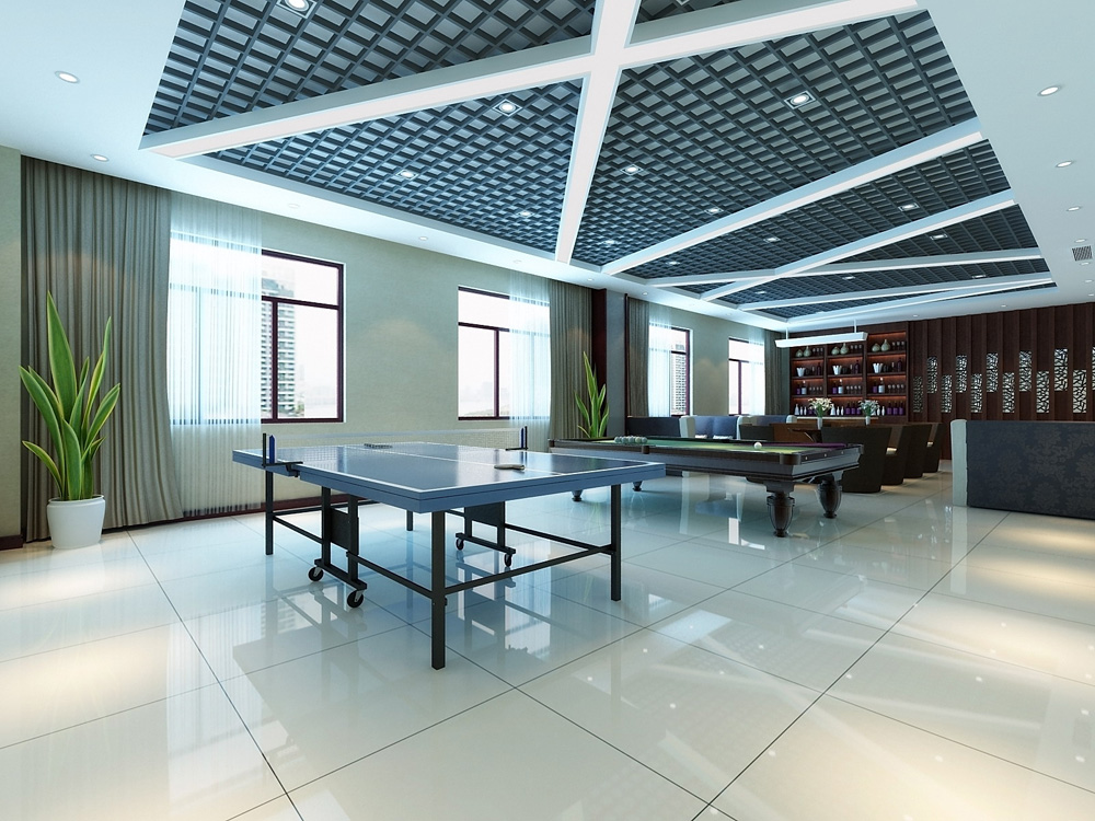 雷沃机械设备B区3000平方现代简约风办公楼装修(图14)