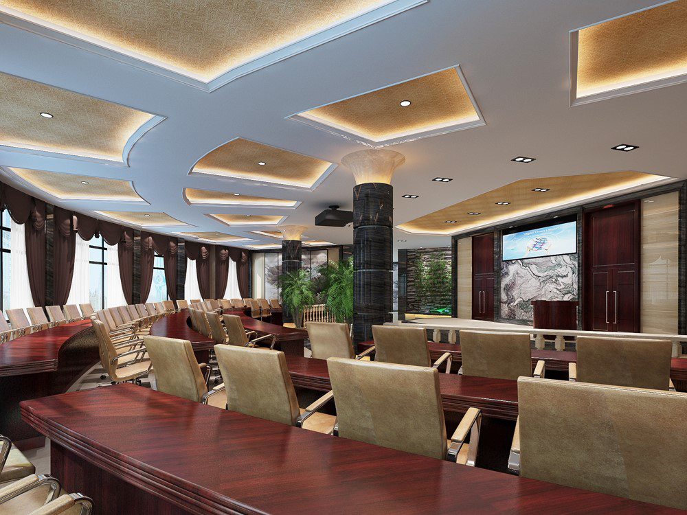 中天科技-办公楼装修(图2) 六安中天科技C楼6000平方办公楼装修设计(图2)