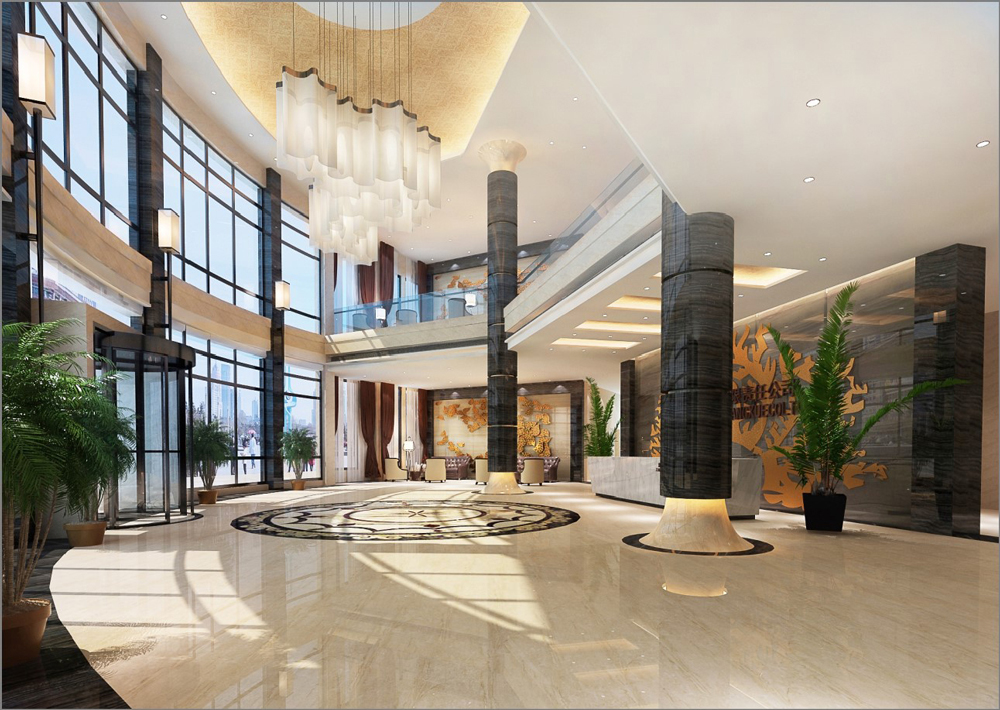 中天科技-办公楼装修(图1) 六安中天科技C楼6000平方办公楼装修设计(图1)