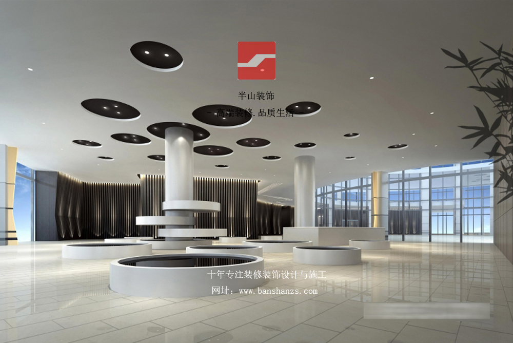 安徽广播电视中心办公楼装修设计(图2)