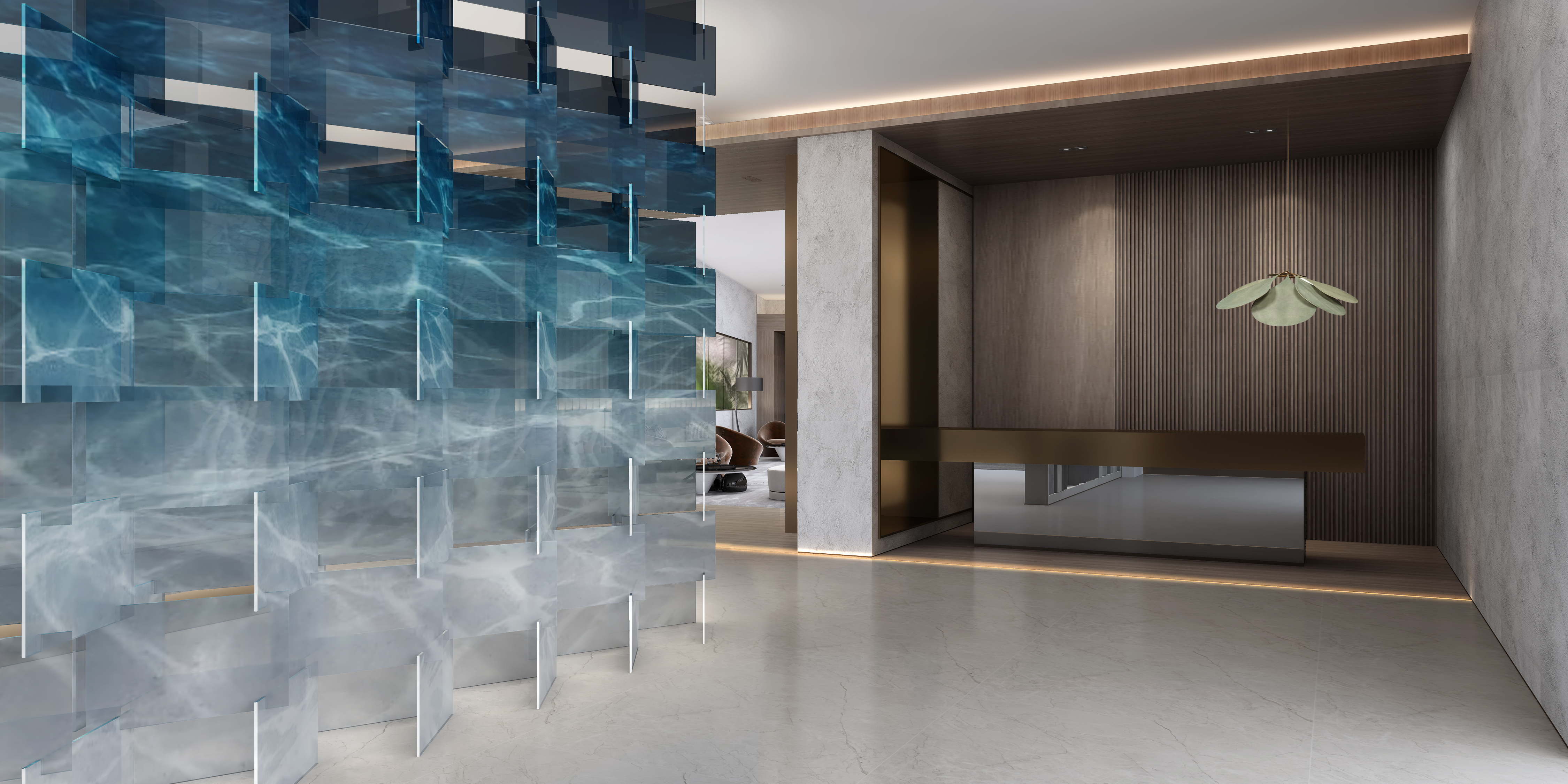 融创徐州星光大道售楼部及样板间装修设计案例(图2)