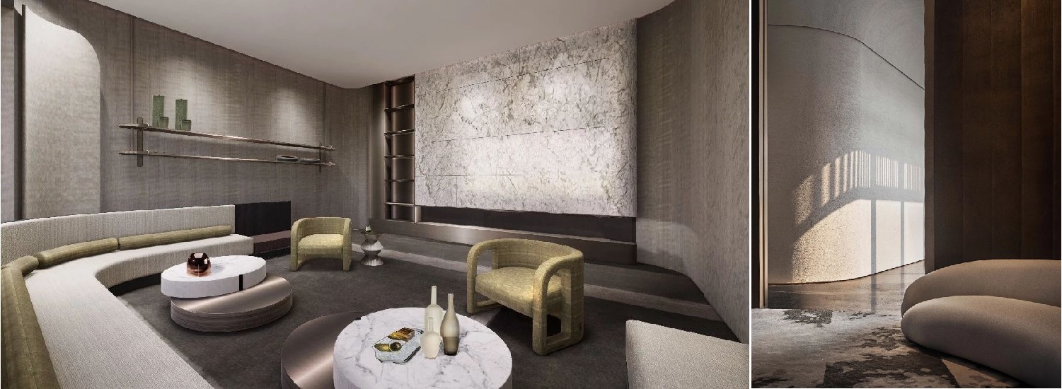 融创徐州星光大道售楼部及样板间装修设计案例(图3)