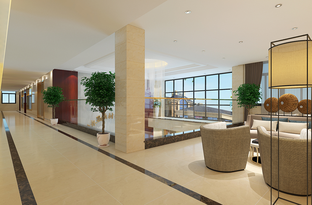 安徽永昌新材料有限公司-办公楼装修(图3)