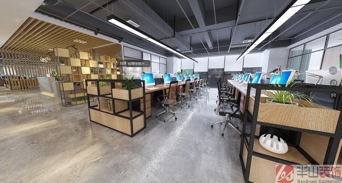 安徽沃龙科技800平方办公室装修(图3)