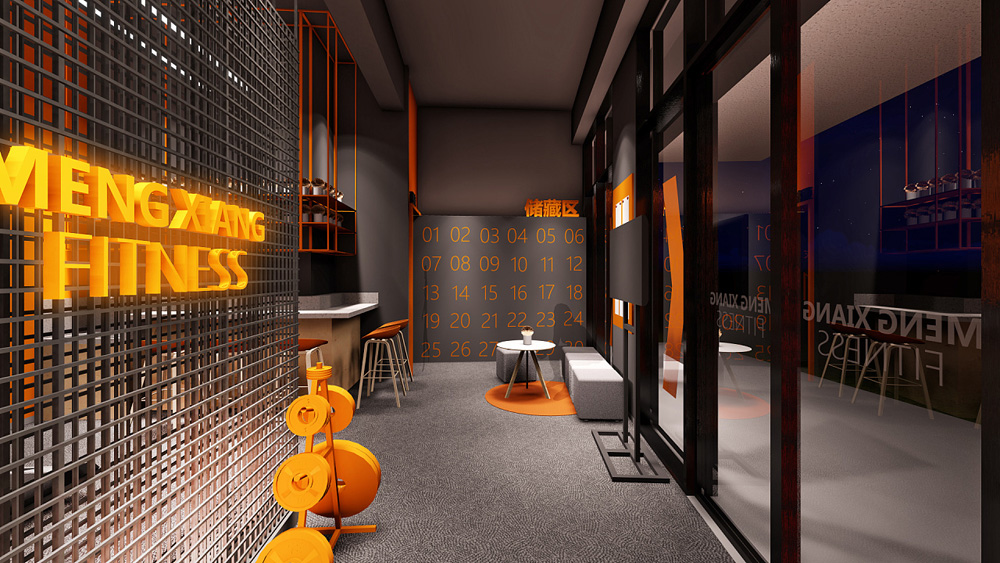 合肥2000平方启动键-健身房装修(图7) 合肥2000平方启动键-健身房装修(图7)