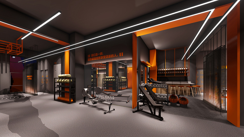 合肥2000平方启动键-健身房装修(图4) 合肥2000平方启动键-健身房装修(图4)