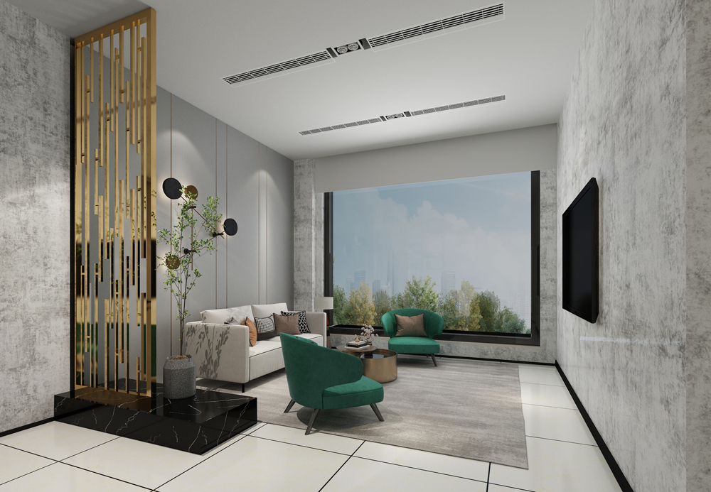 华松.皖溪佳苑-售楼部装修(图7) 淮北华松.皖溪佳苑-售楼部装修改造工程(图7)