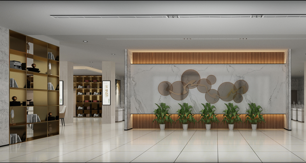 华松.皖溪佳苑-售楼部装修(图3) 淮北华松.皖溪佳苑-售楼部装修改造工程(图3)